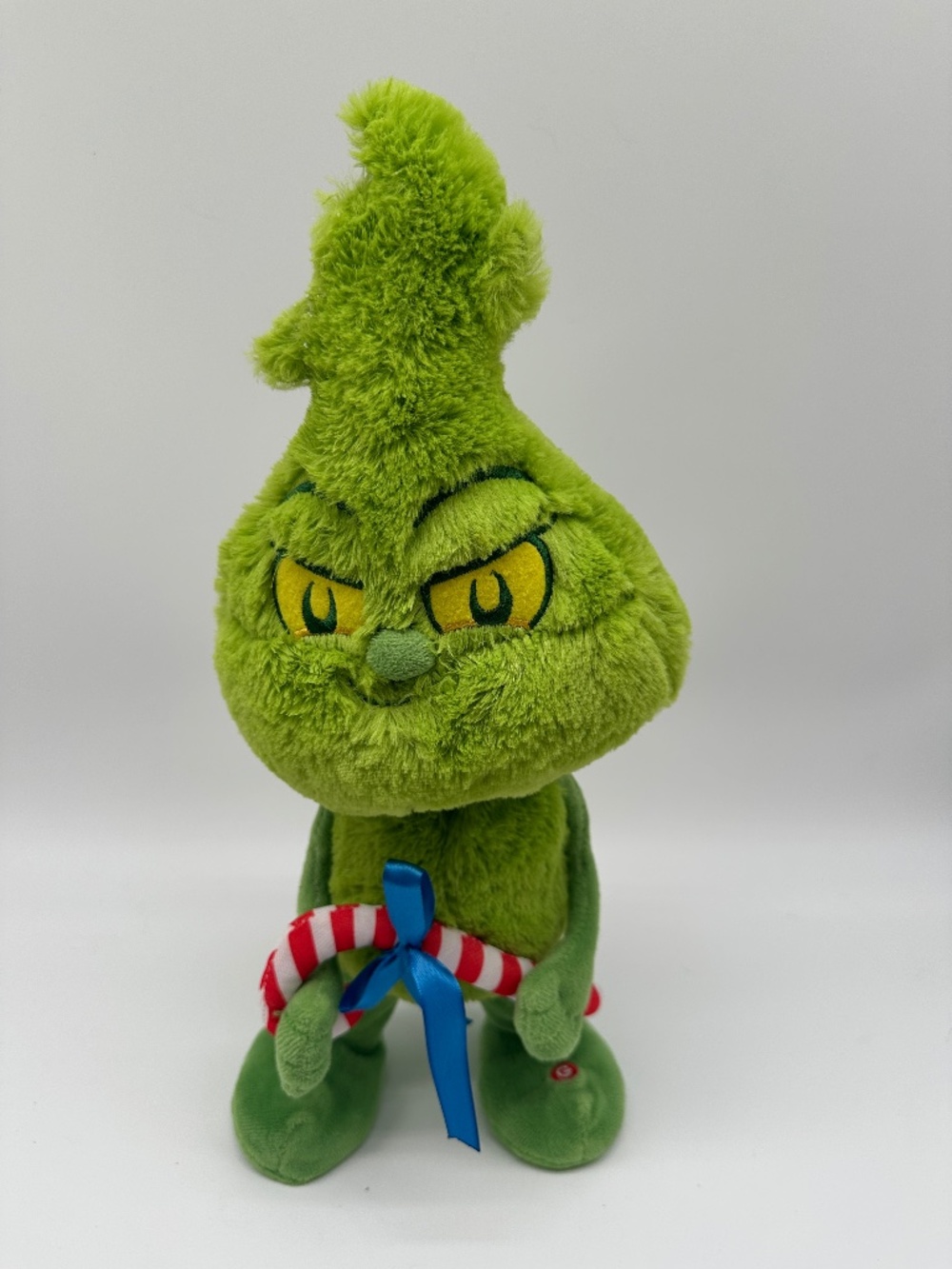 Gemmy Animated Musical Side Stepping Dr. Suess' "Grinch" Plush Christmas Decor